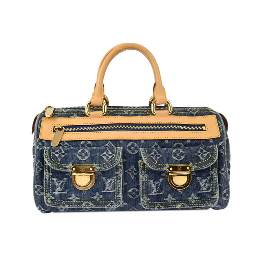 2005 Denim Monogram Neo Speedy 